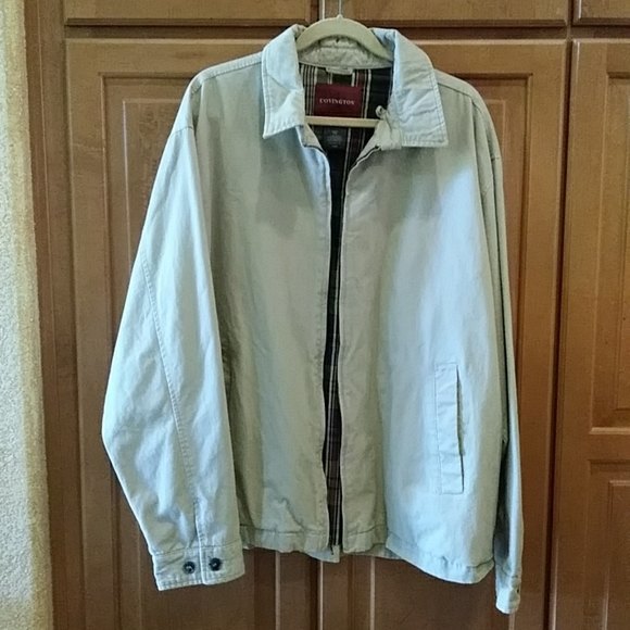 Covington Cotton Twill Windbreaker Jacket Sz XL EUC - Picture 2 of 9